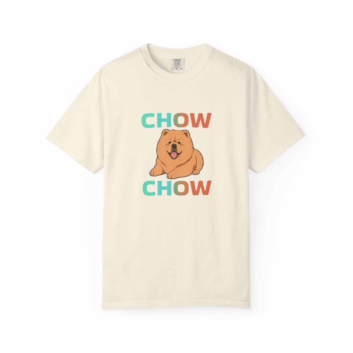Chow Chow Fluffy Dog Illustration T-Shirt