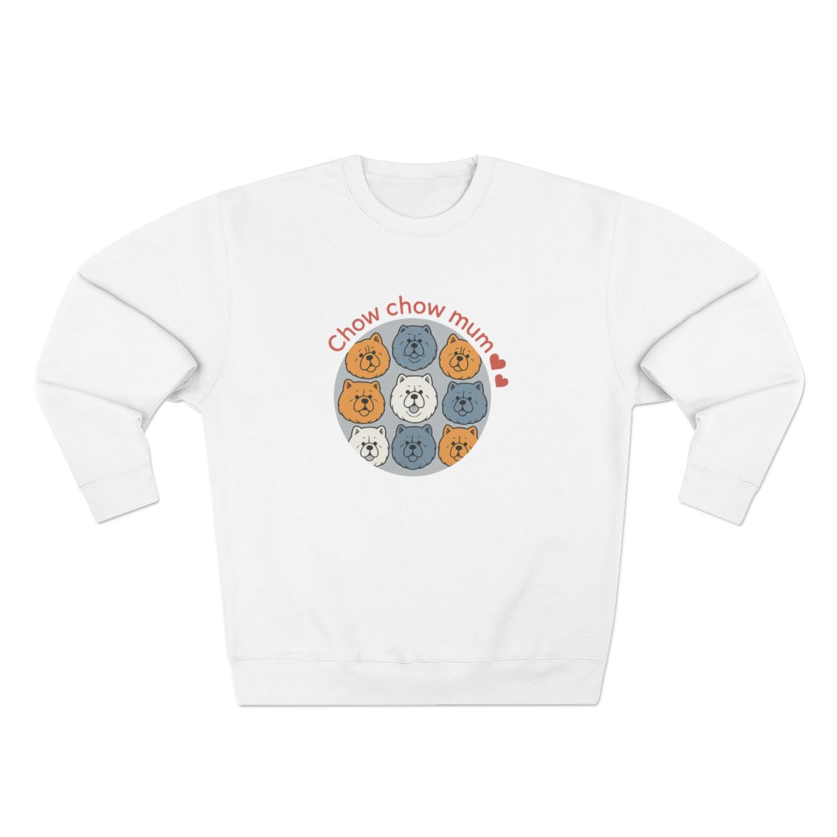 Chow Chow Mom Fluffy Lion Mane Sweatshirt